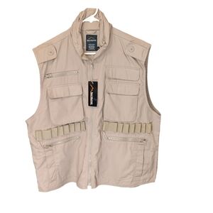 BACKBONE Men's Army Military Tactical Vest Hunting Fishing Size L